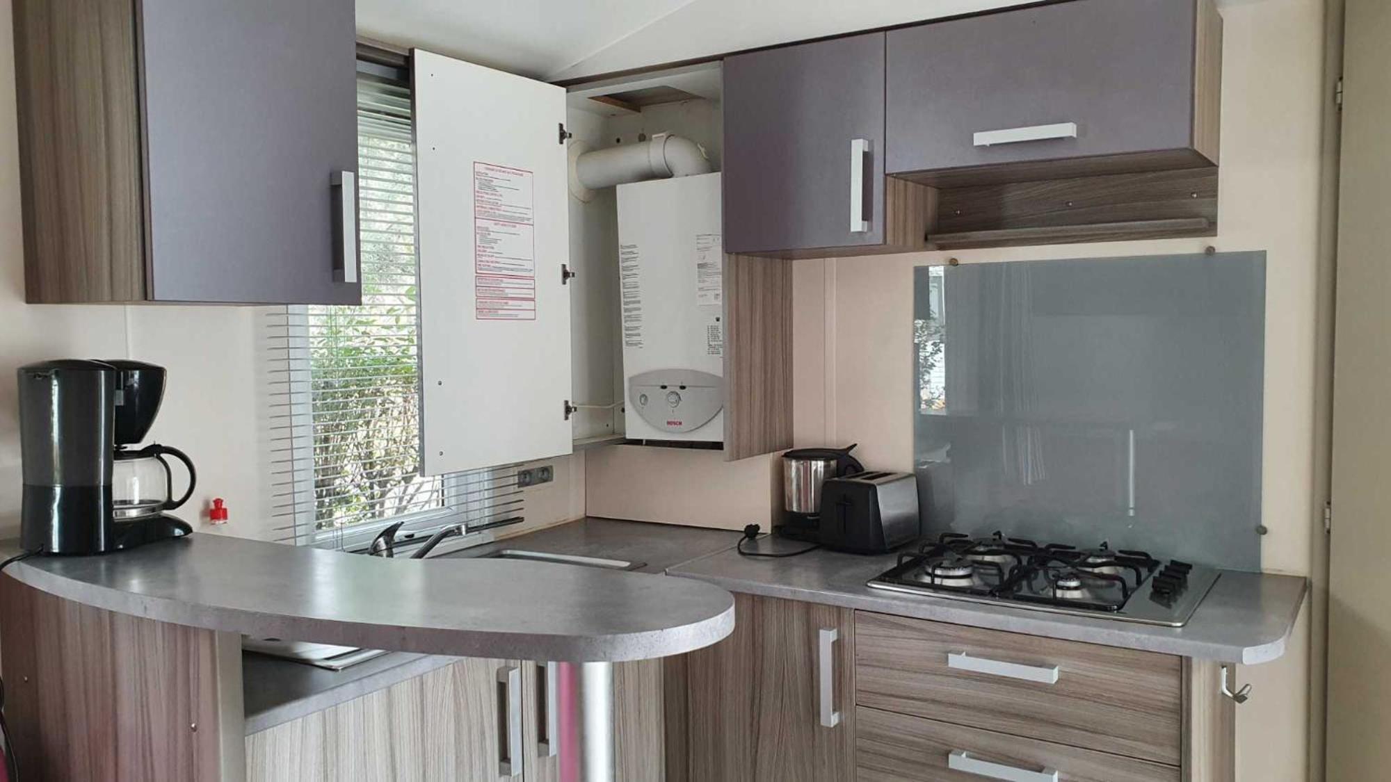 Camping L'Enclave Mobil-Home Estavar Exterior photo